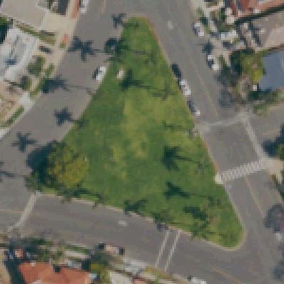 Aerial view of Vetter Park
