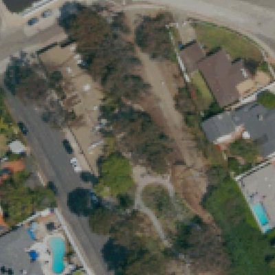 Aerial view of Via Del Norte Park