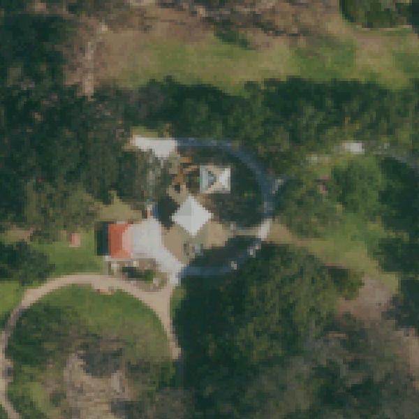 Aerial view of Villa Monserate Park