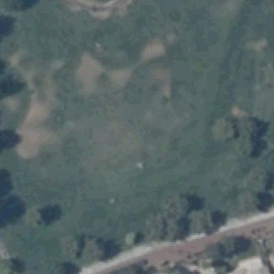 Aerial photo of Village Green Park