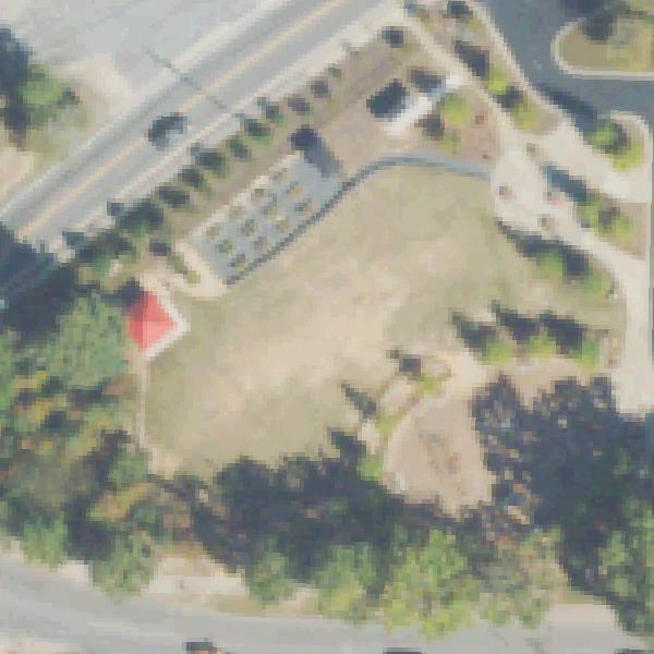 Aerial view of Village Park
