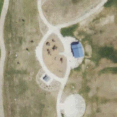 Aerial photo of Villages East Park