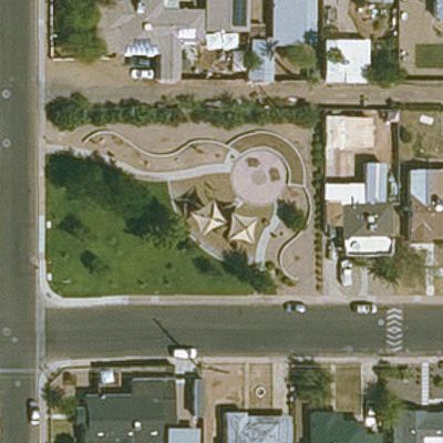 Aerial photo of Virginia Park