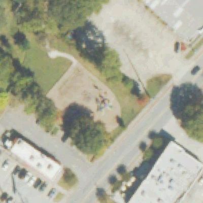 Aerial view of Virginia Park Playground