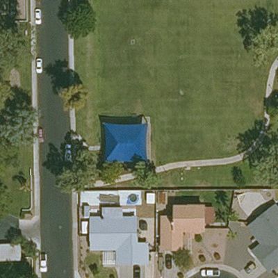 Aerial view of Vista Allegre Park