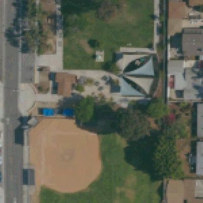 Aerial view of Vista La Mesa Park