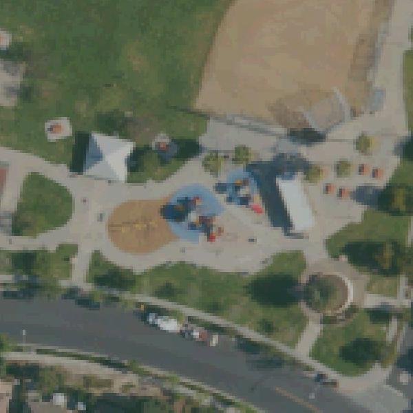 Aerial view of Vista Pacifica Park