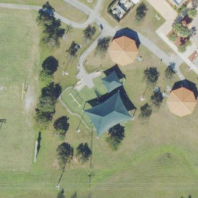 Aerial view of Vizcaya Park