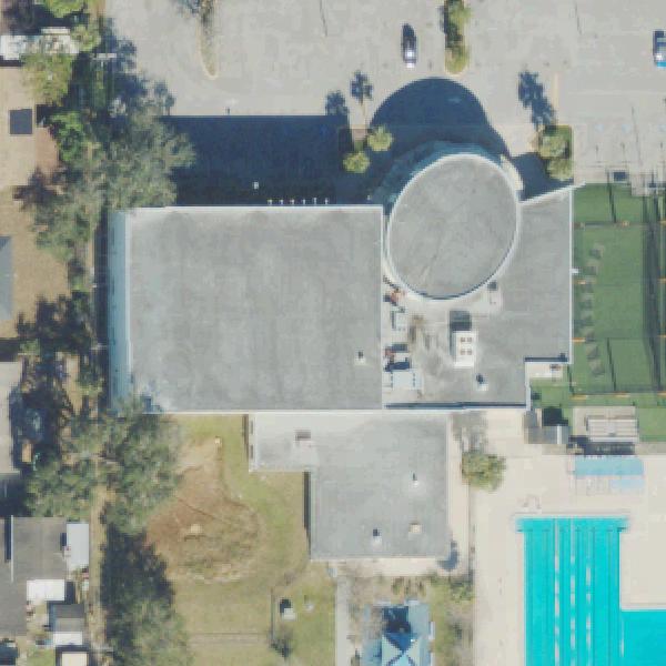 Aerial view of Vogt-Meloon Park