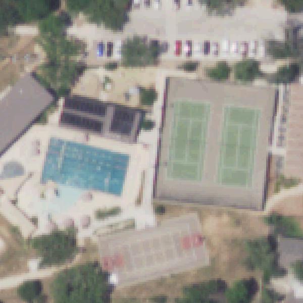 Aerial photo of Voigt Park