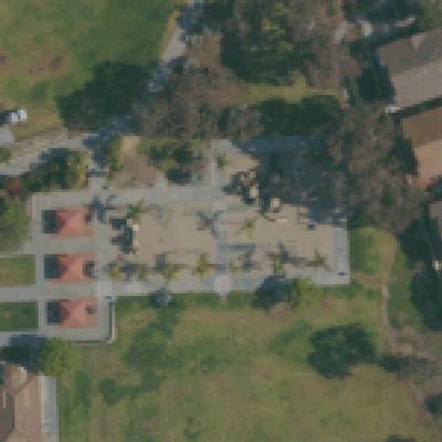 Aerial view of Voyager Park