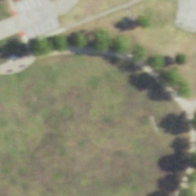 Aerial view of W.O. & Zeta Workman Park
