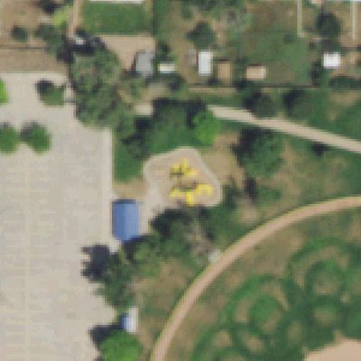 Aerial photo of Waddell Park