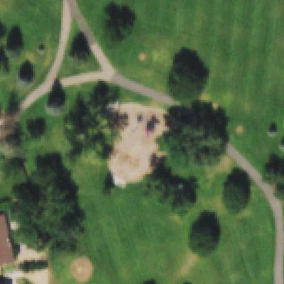 Aerial photo of Wagon Trail Park