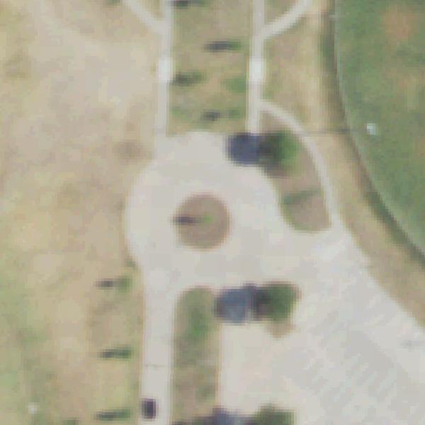 Aerial view of Walker's Creek Park