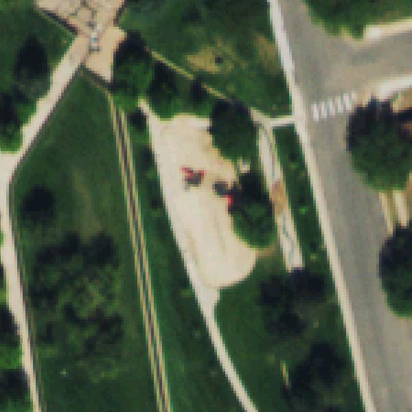 Aerial photo of Wallace Park