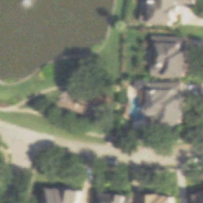 Aerial photo of Walston bend playground