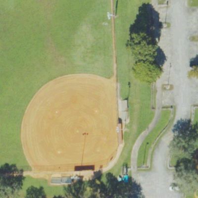 Aerial view of Walt Frazier Park