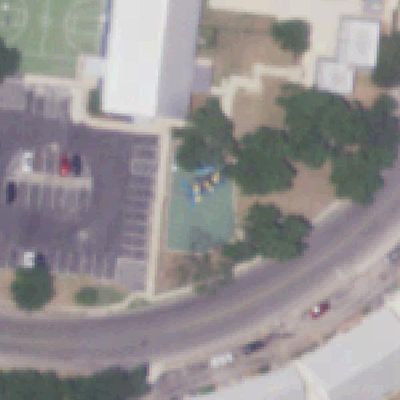 Aerial photo of Ward Park