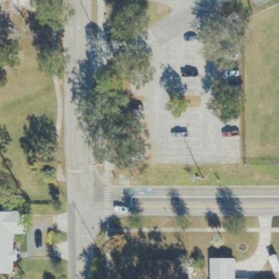 Aerial photo of Ward Park