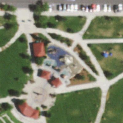 Aerial photo of Water Features
