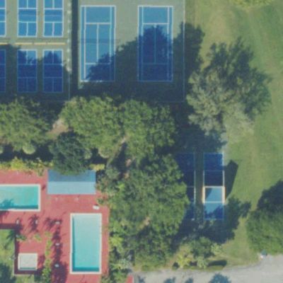 Aerial view of Water Oaks Park