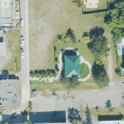 Aerial view of Water Tower Park