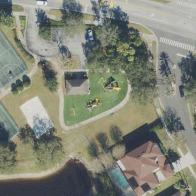 Aerial view of Waterford Chase Recreation Park