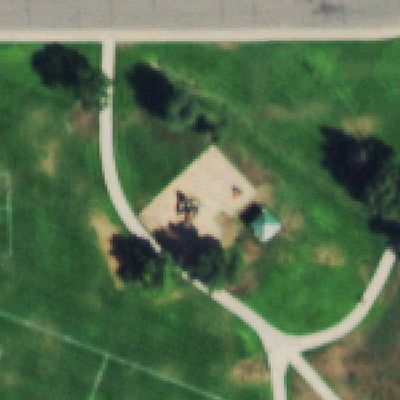 Aerial photo of Weaver Hollow Park