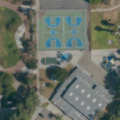Aerial view of Wegeforth Public Joint Use Park