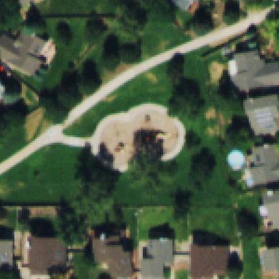 Aerial photo of Welte Park