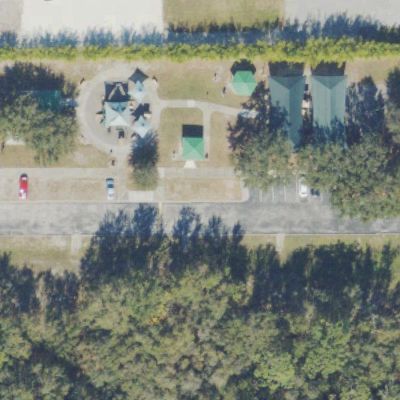 Aerial photo of West Beach Park