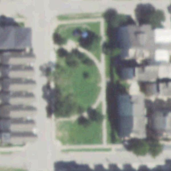 Aerial photo of West End Park