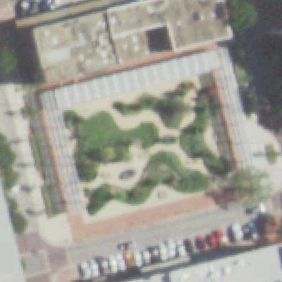 Aerial view of West End Square