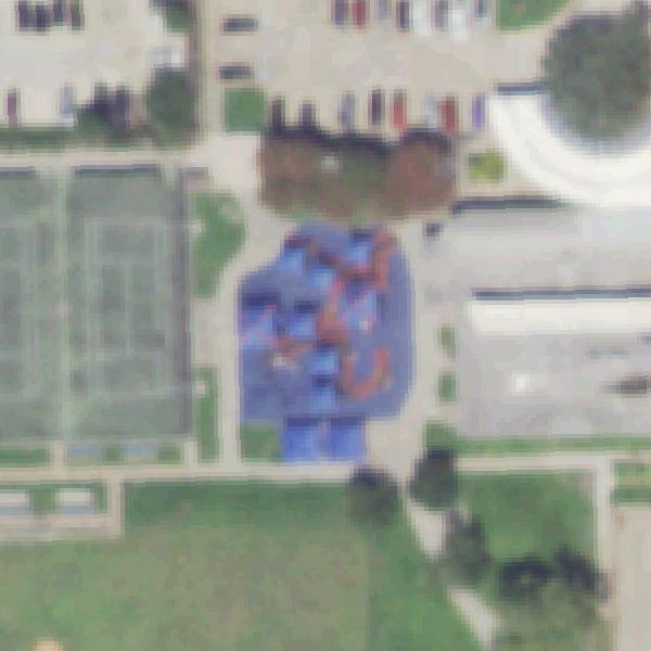 Aerial photo of West Gray Park