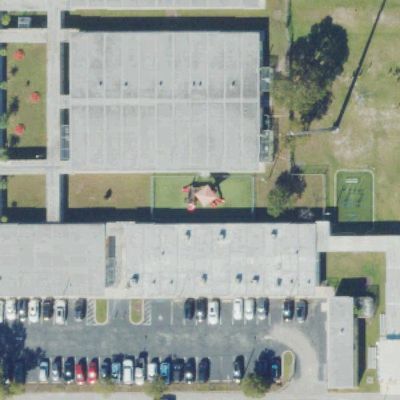 Aerial view of West Lakes Preparatory Playground
