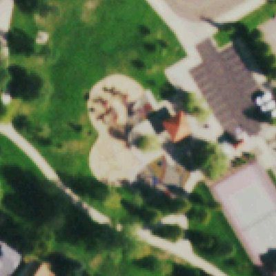 Aerial photo of Westbrook Playground