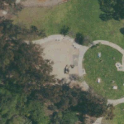 Aerial view of Western Hills Park