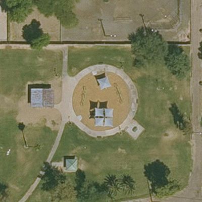 Aerial view of Westown Park
