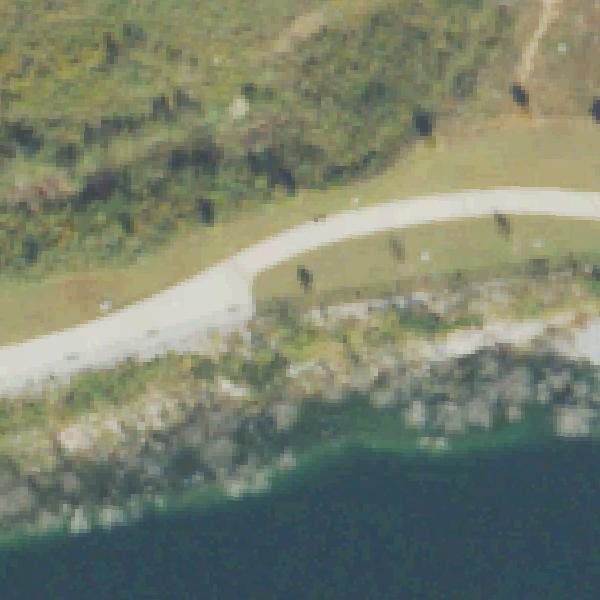 Aerial view of Westside Reservoir Park