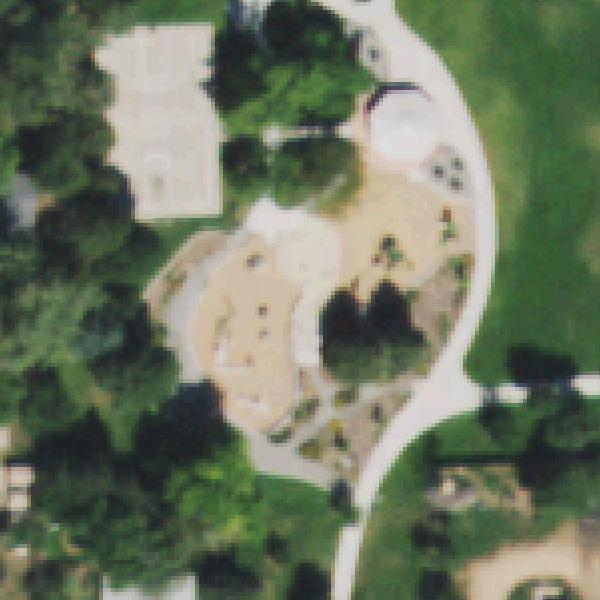 Aerial photo of Westwood Park