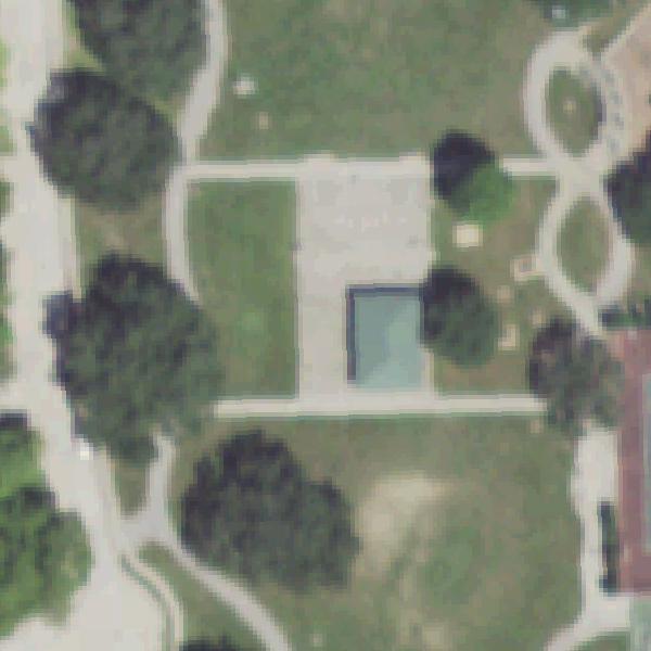 Aerial photo of Westwood Park