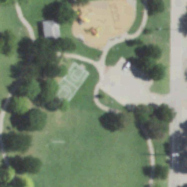 Aerial view of Westwood Park