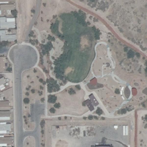 Aerial photo of Wetlands Park