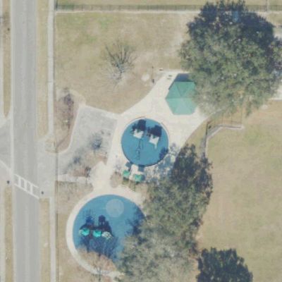 Aerial view of Wheatley Park