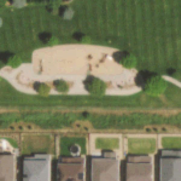 Aerial photo of Whispering Meadows Park