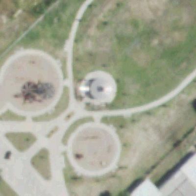 Aerial view of White Rock Hills Park