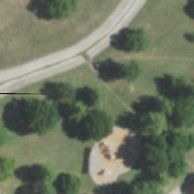 Aerial view of White Rock Valley Park