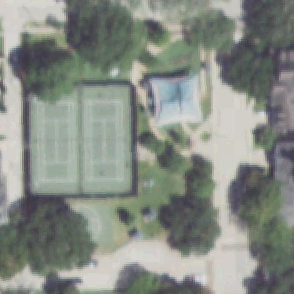 Aerial photo of Wier Park