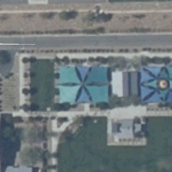 Aerial photo of Wilbur & Theresa Faiss Park